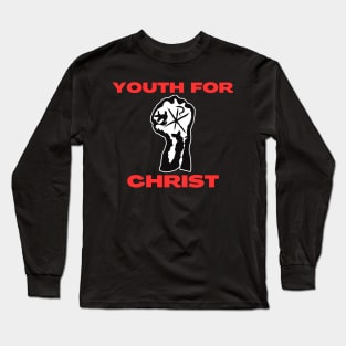Youth of Today Parody Youth for Christ Hardcore Punk Long Sleeve T-Shirt
